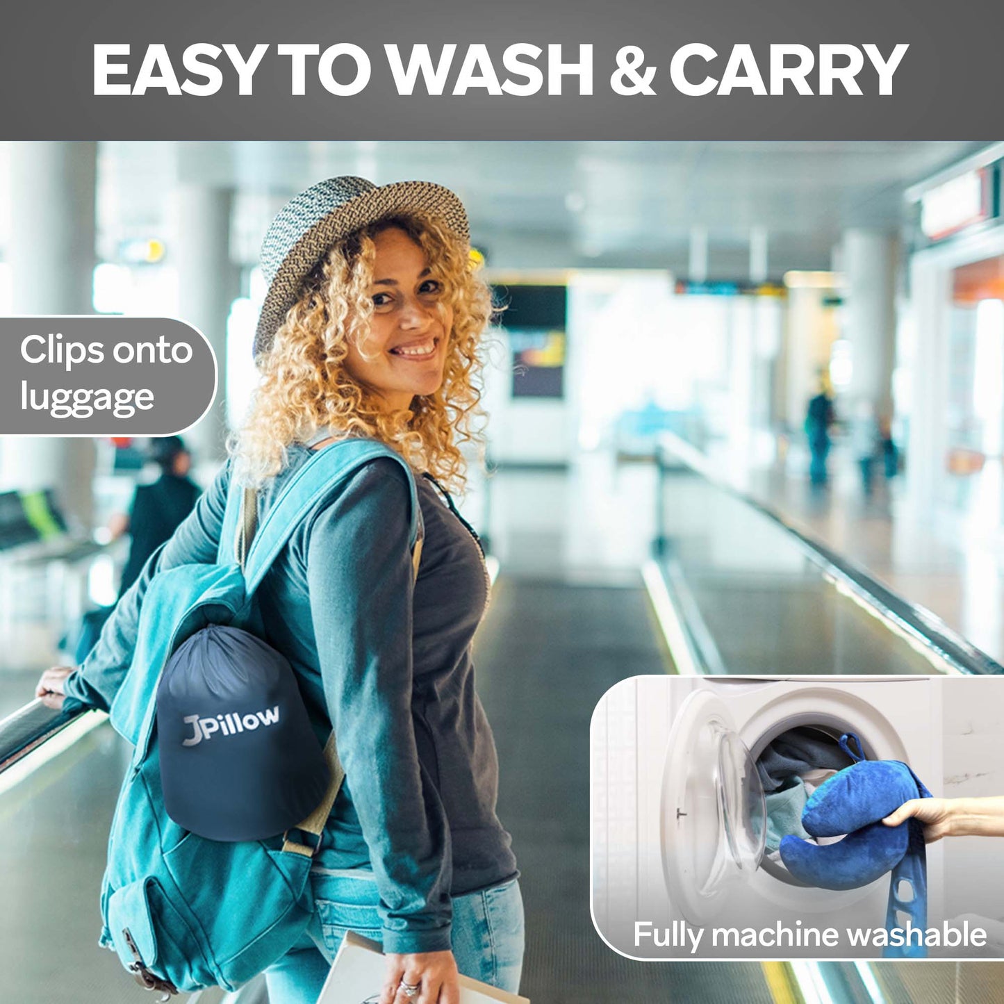 J-pillow Travel Pillow