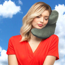 Load image into Gallery viewer, J-pillow travel pillow - Silver grey