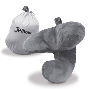 J-pillow travel pillow - Silver grey