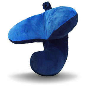 J-pillow travel pillow - Two tone blue